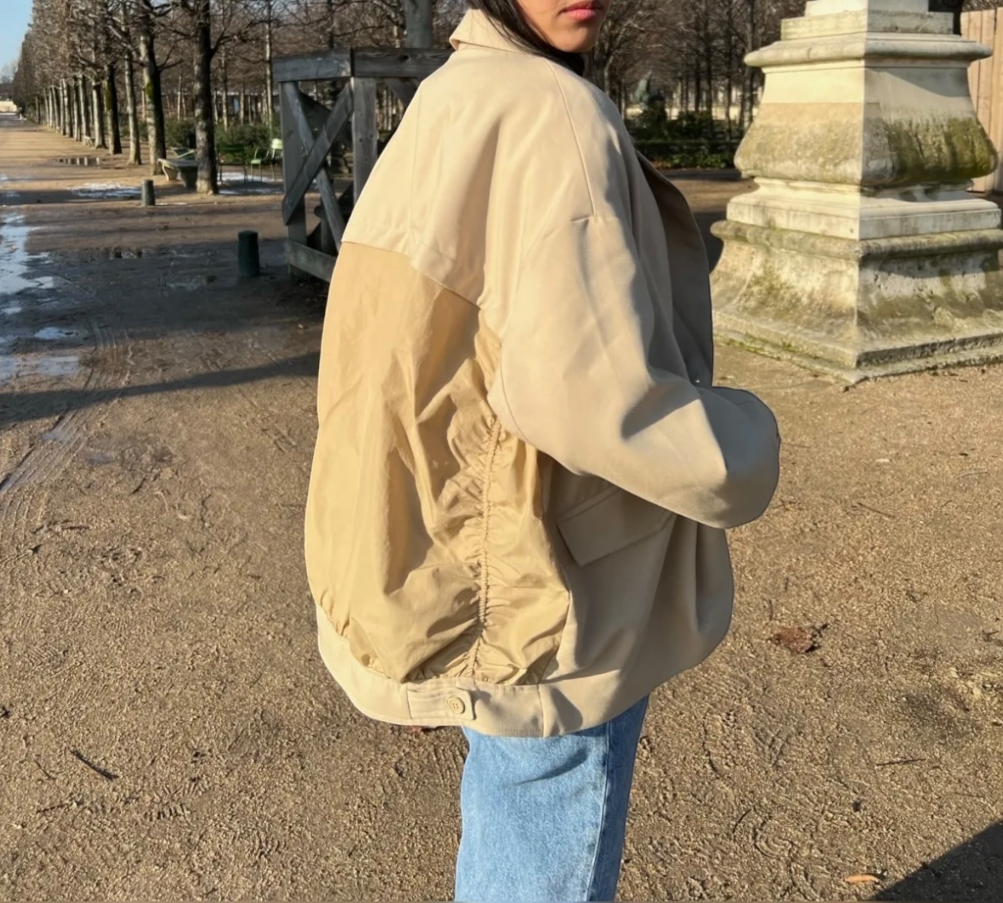 Glänzender Blazer