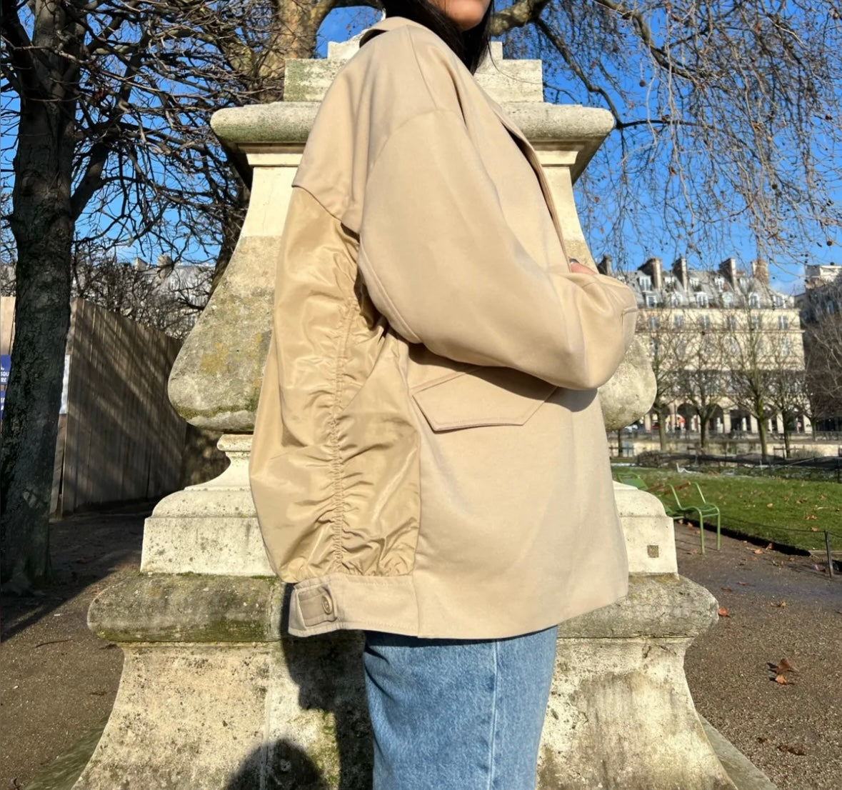Glänzender Blazer