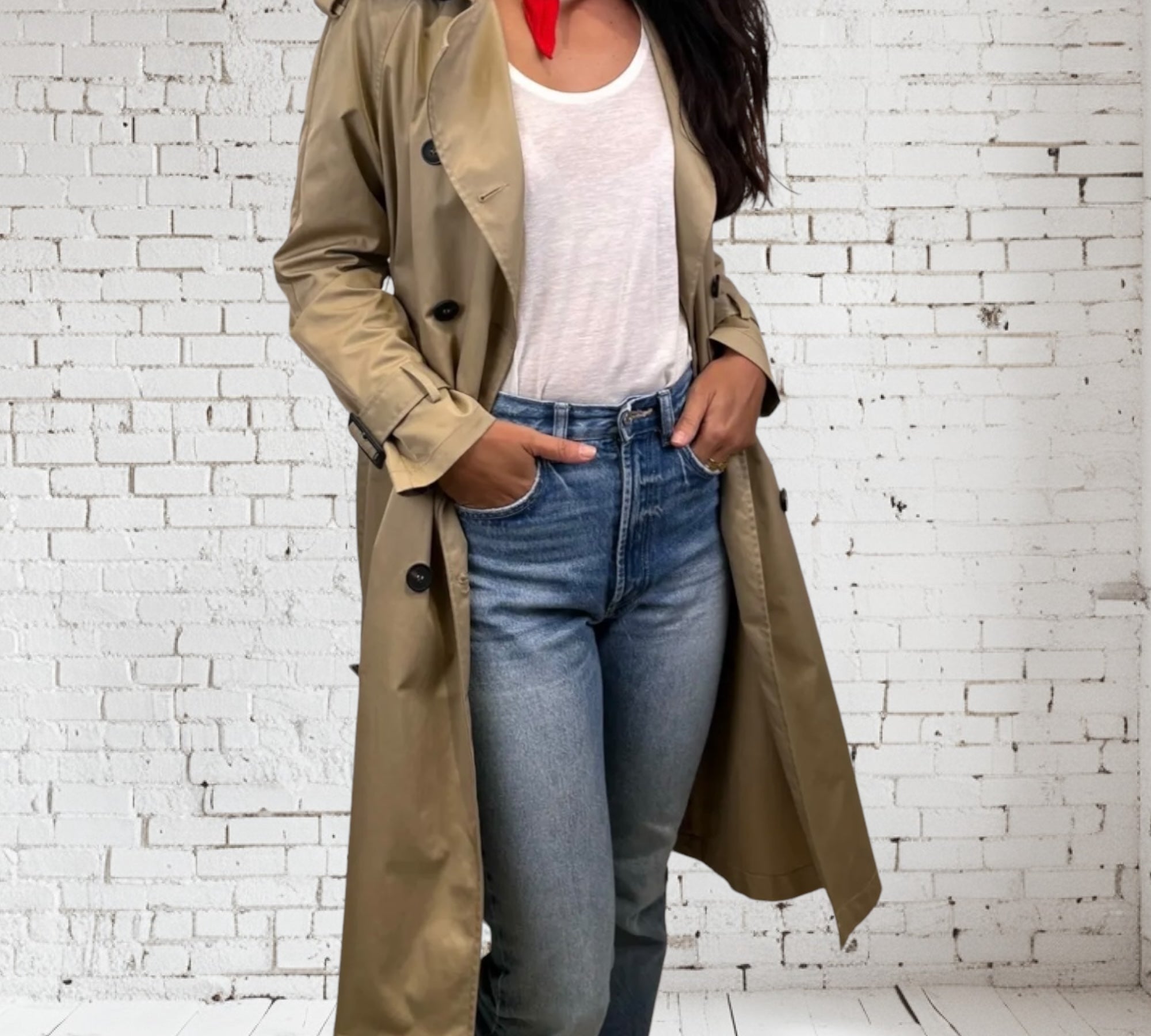 Trench-Coat Glamour et Moderne