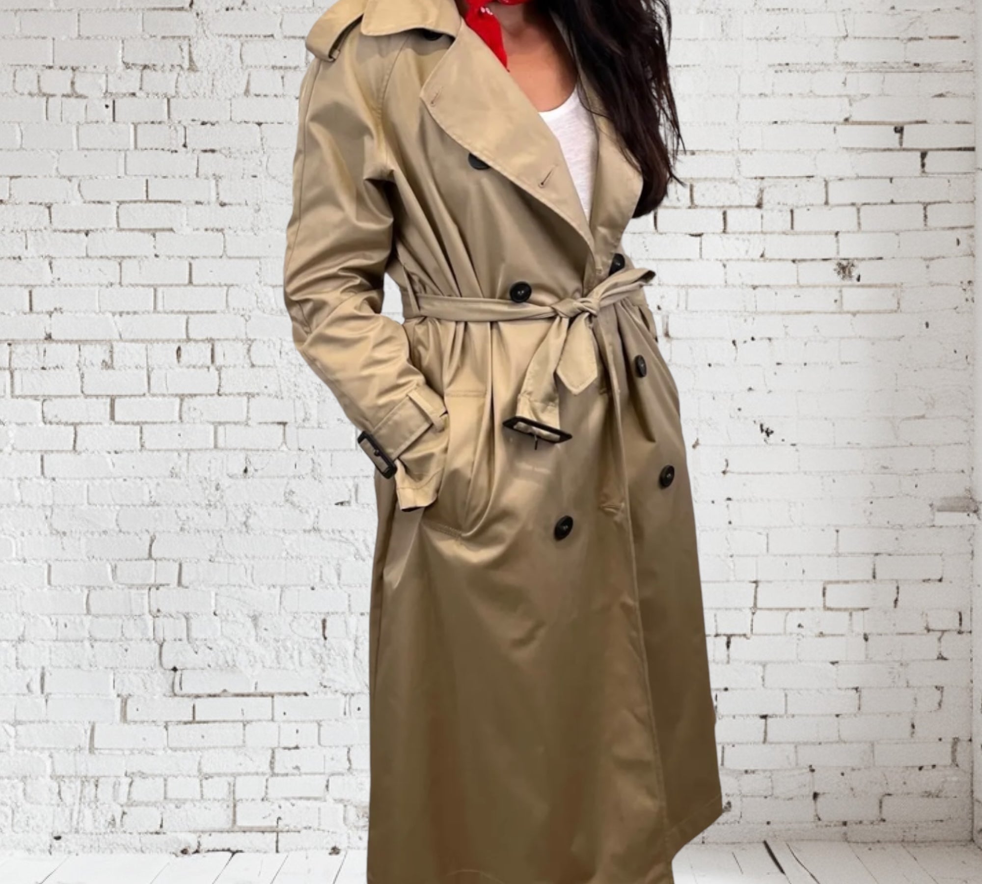 Trench-Coat Glamour et Moderne